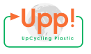 Logo Upp! Upcycling plastics