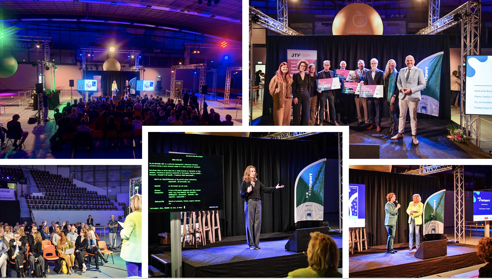 Felicitaties en inspiratie op netwerkevent Think Global, Act Digital