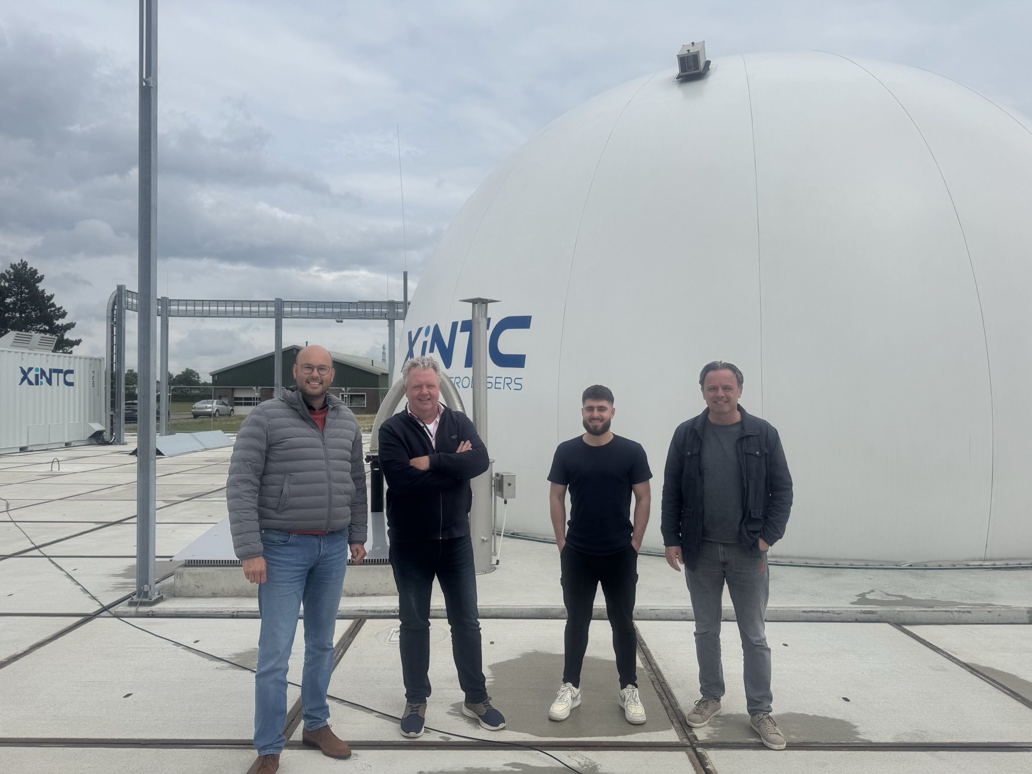 Techport op bedrijfsbezoek bij XINTC
